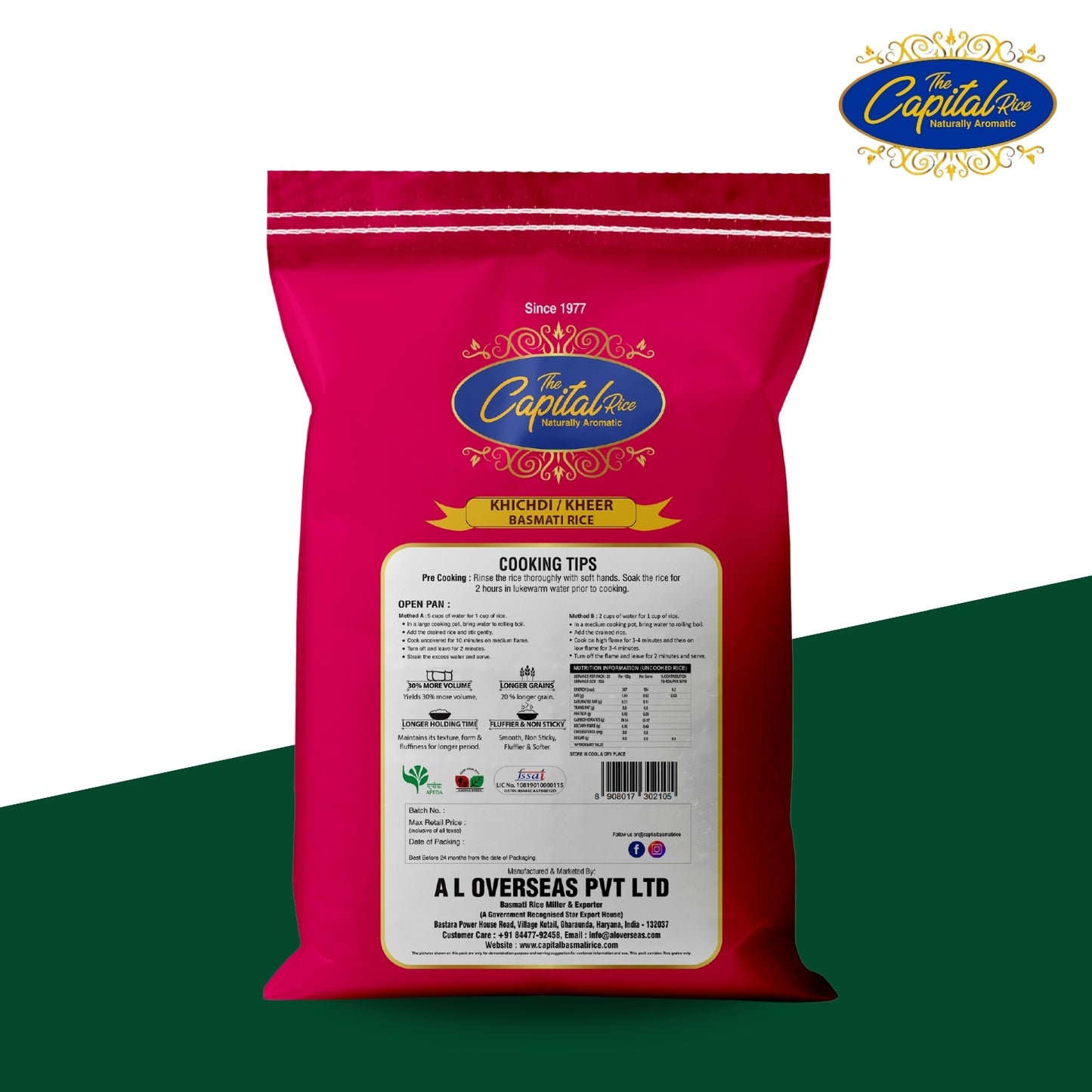 Capital Khichdi/Kheer Basmati Rice