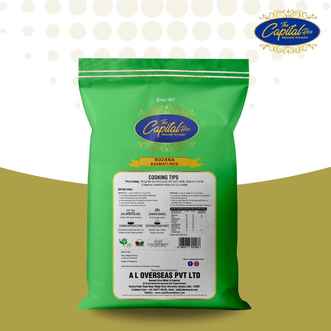 Capital Rozana Basmati Rice