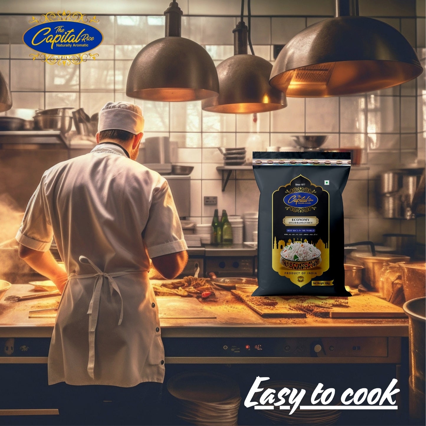 Capital Steam Economy Basmati Rice