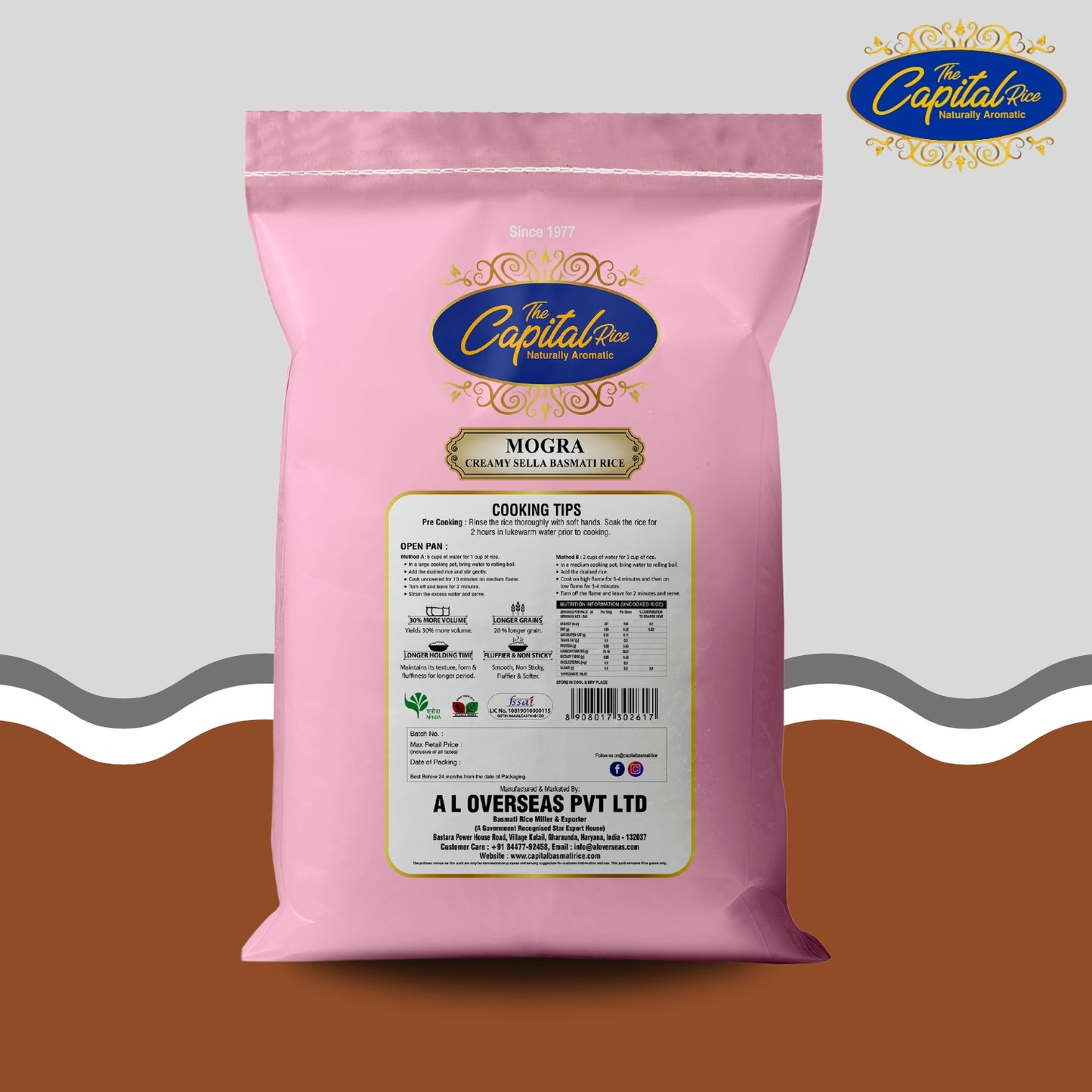 Capital White Sella Mogra 30kg