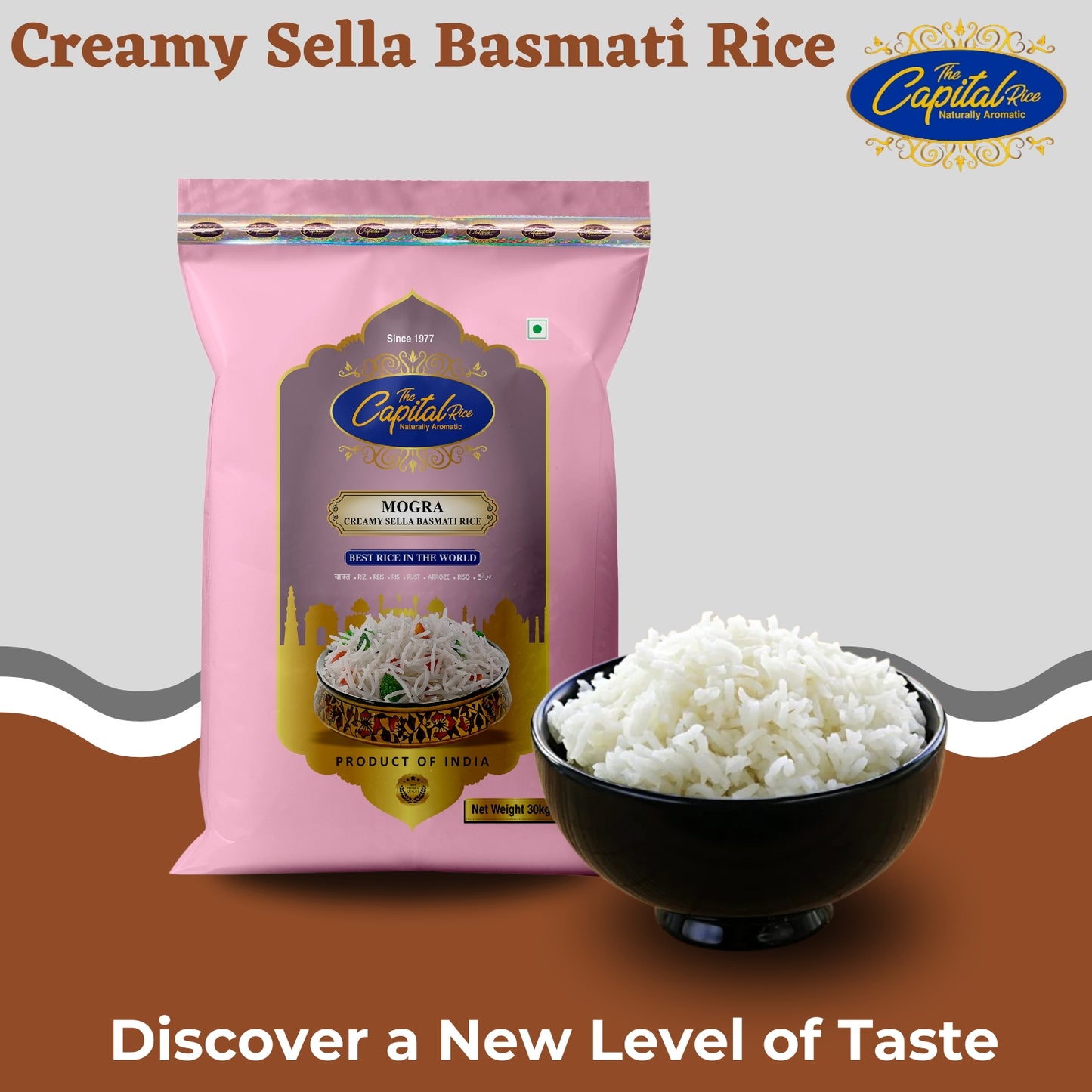 Capital White Sella Mogra 30kg