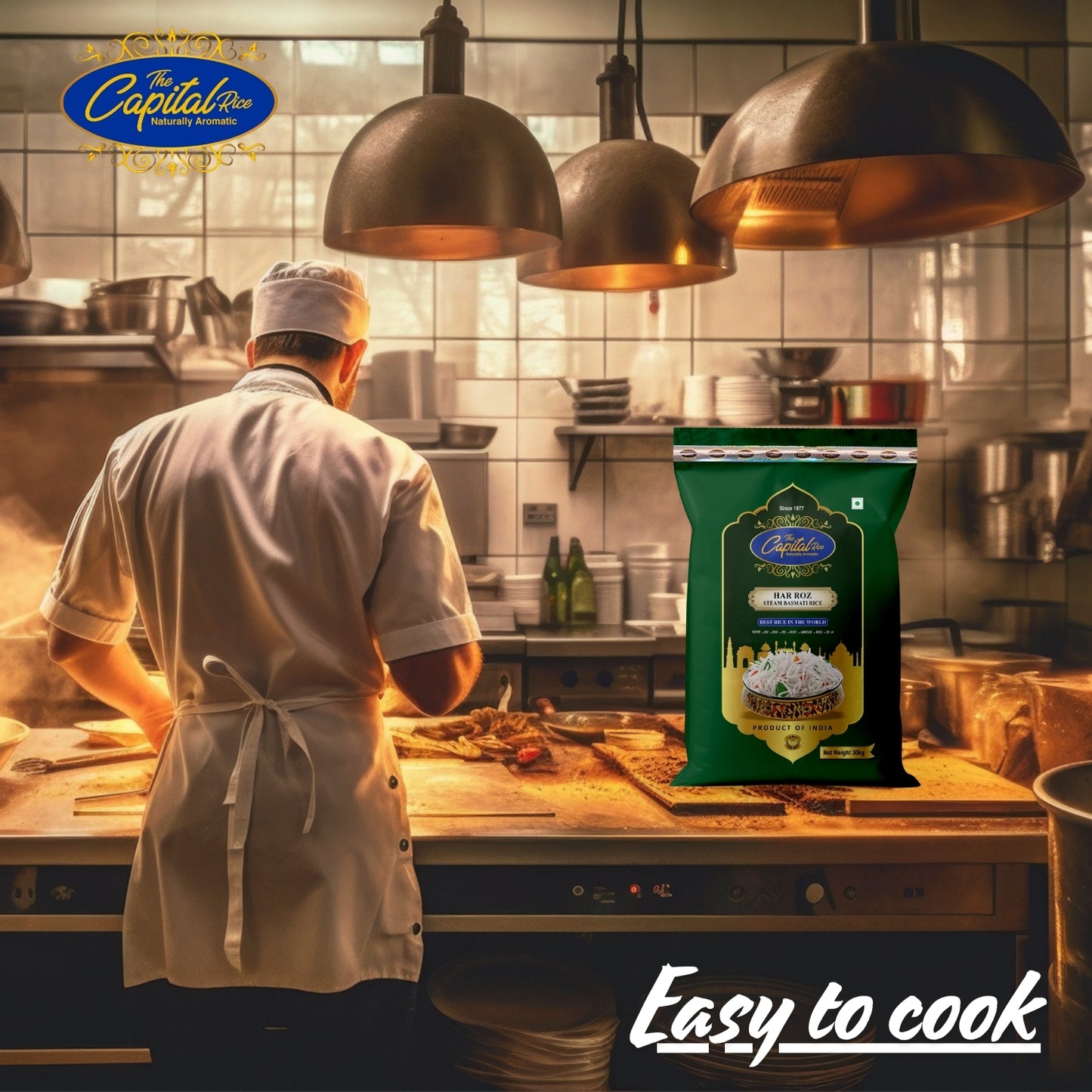 Capital Har Roz Steam Basmati Rice