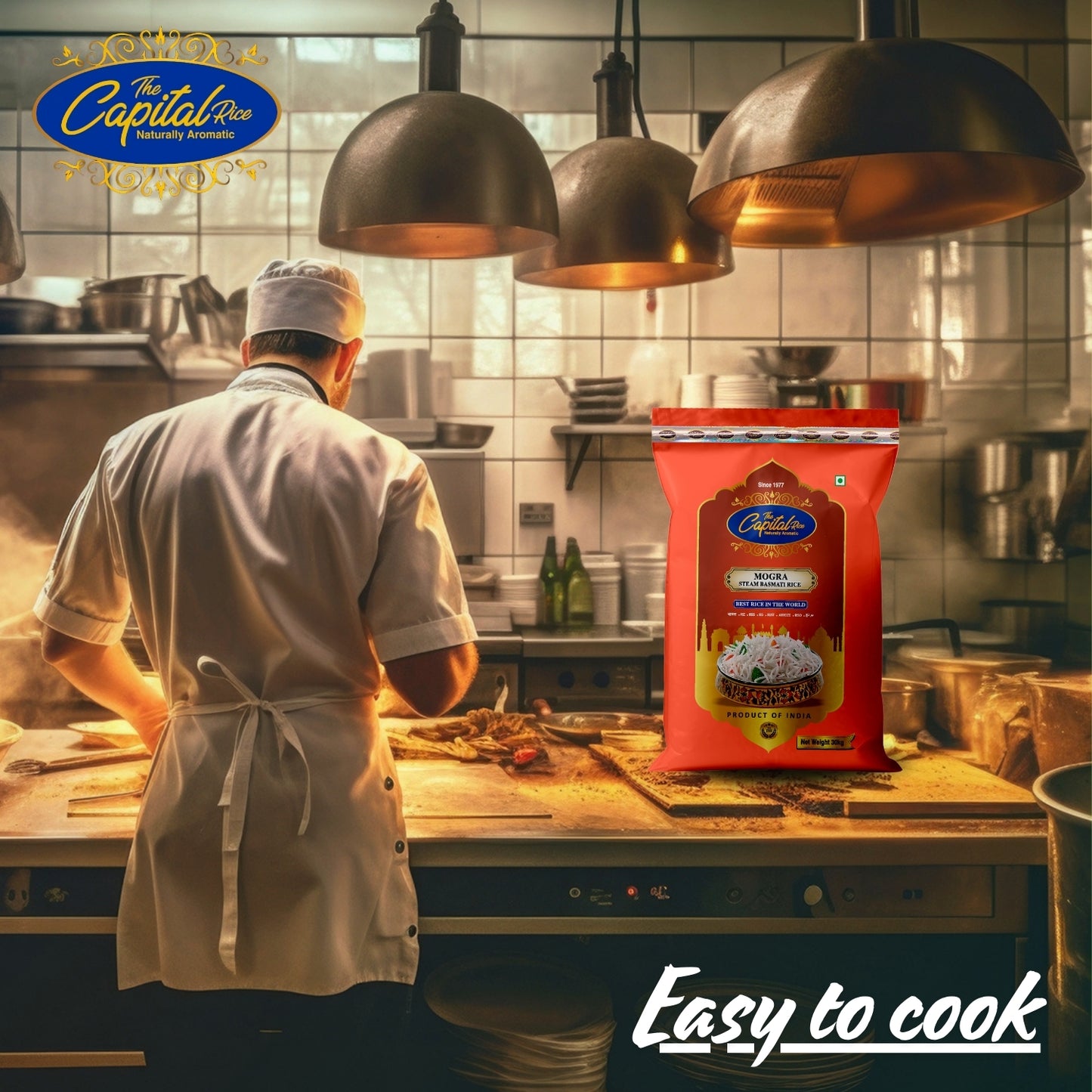 Capital Steam Mogra Basmati Rice