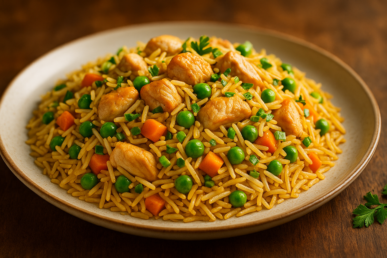 Chicken Fried Rice with Capital Basmati Golden Dubar