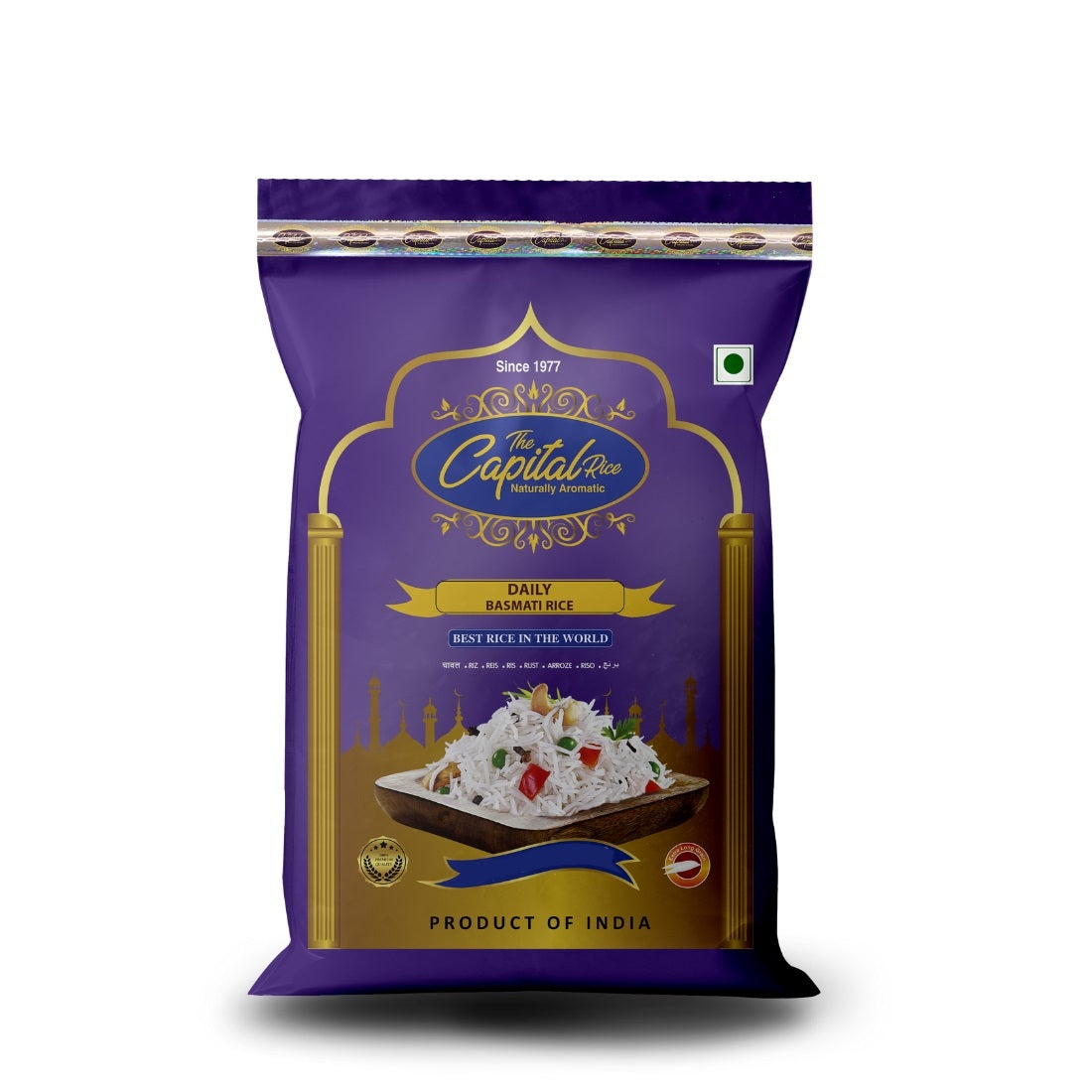 The Capital Rice Naturally Aromatic Daily Basmati Rice