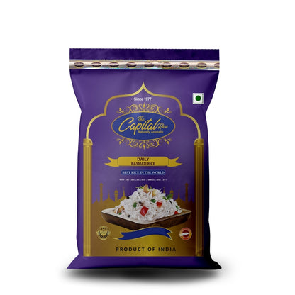 The Capital Rice Naturally Aromatic Daily Basmati Rice