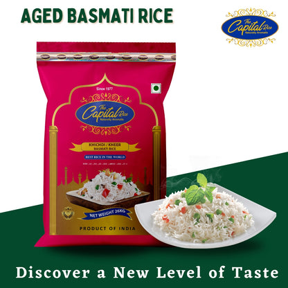 The Capital Rice Naturally Aromatic Khichdi/Kheer Basmati Rice