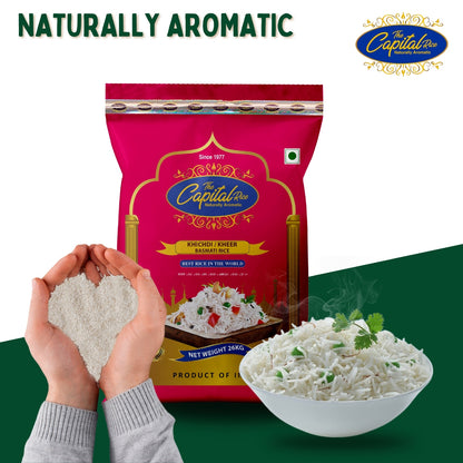 The Capital Rice Naturally Aromatic Khichdi/Kheer Basmati Rice