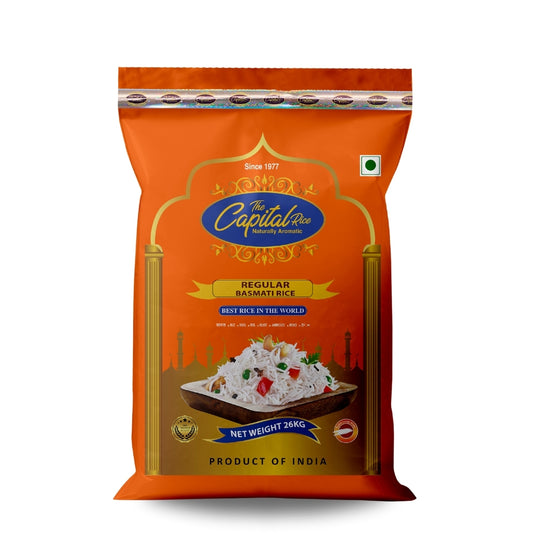 The Capital Rice Naturally Aromatic Regular Basmati Rice