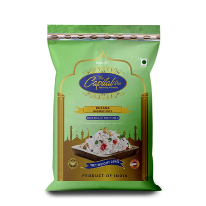 The Capital Rice Naturally Aromatic Rozana Basmati Rice