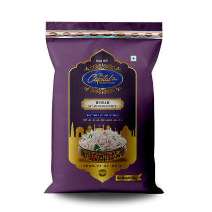 The Capital Rice Naturally Aromatic Steam Dubar Basmati Rice