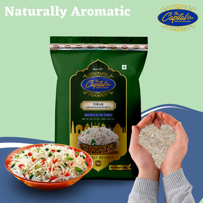 The Capital Rice Naturally Aromatic Steam Tibar Basmati Rice