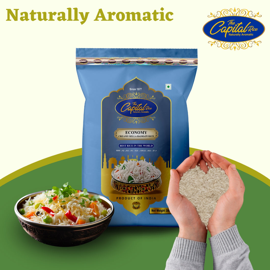 Capital Rice Capital Creamy Economy– Capital Basmati Rice
