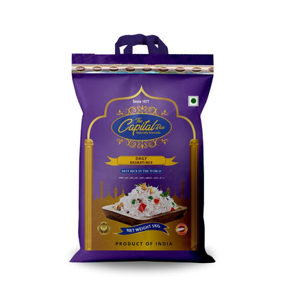 The Capital Rice Naturally Aromatic Daily Basmati Rice