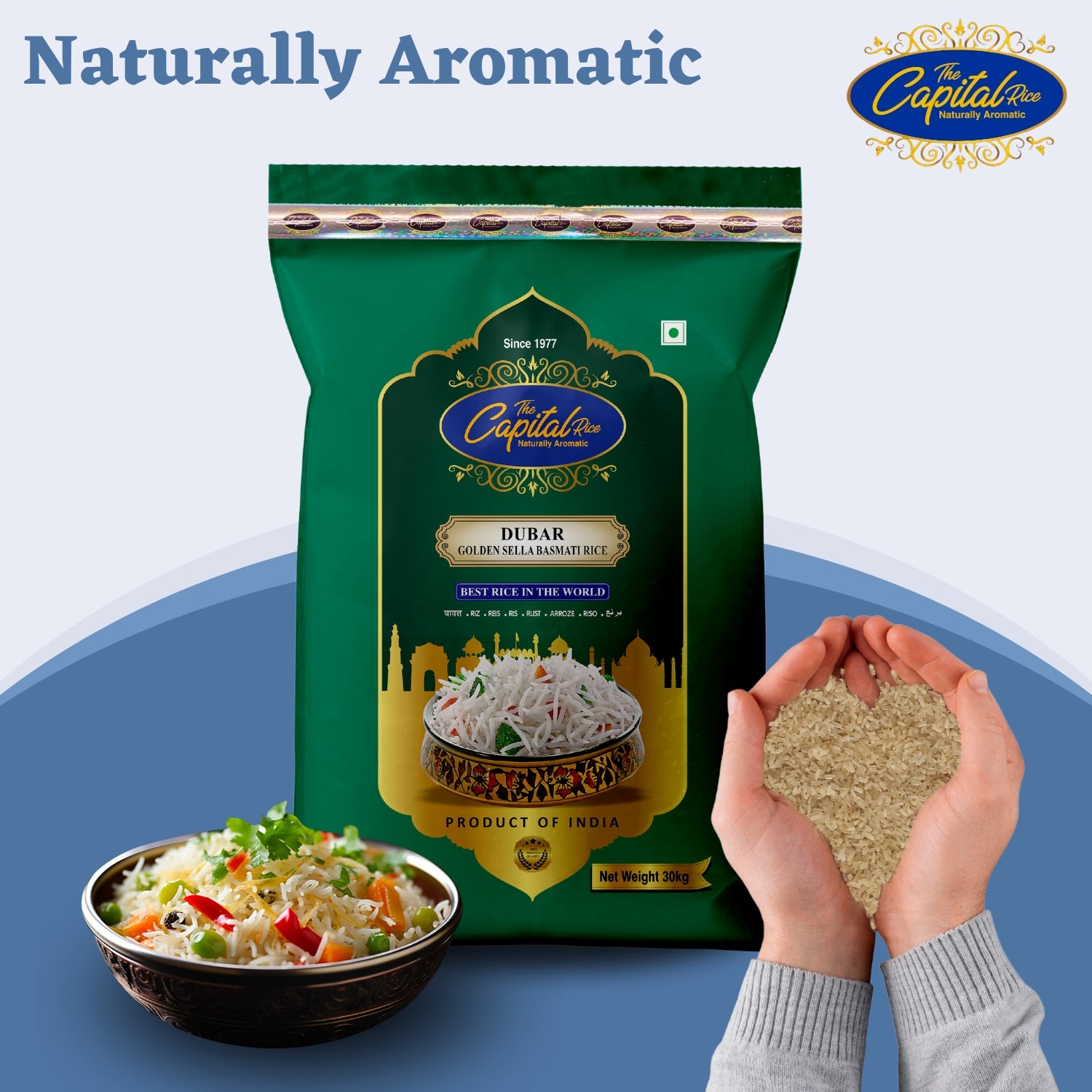 Capital Rice Capital Golden Dubar– Capital Basmati Rice