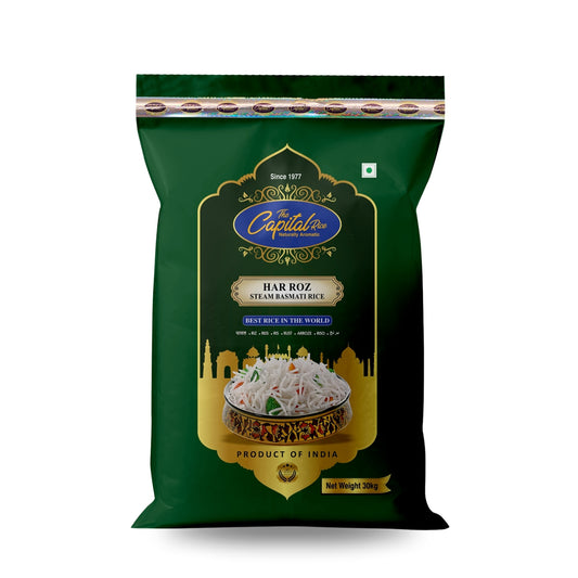 The Capital Rice Naturally Aromatic Har Roz Steam Basmati Rice