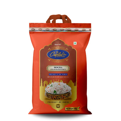 The Capital Rice Naturally Aromatic Steam Mogra Basmati Rice