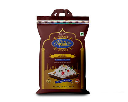 The Capital Rice Naturally Aromatic Golden Basmati Rice