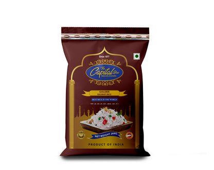 The Capital Rice Naturally Aromatic Golden Basmati Rice