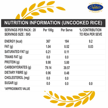 The Capital Rice Naturally Aromatic Daily Basmati Rice