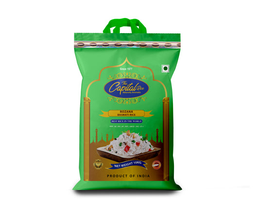 The Capital Rice Naturally Aromatic Rozana Basmati Rice