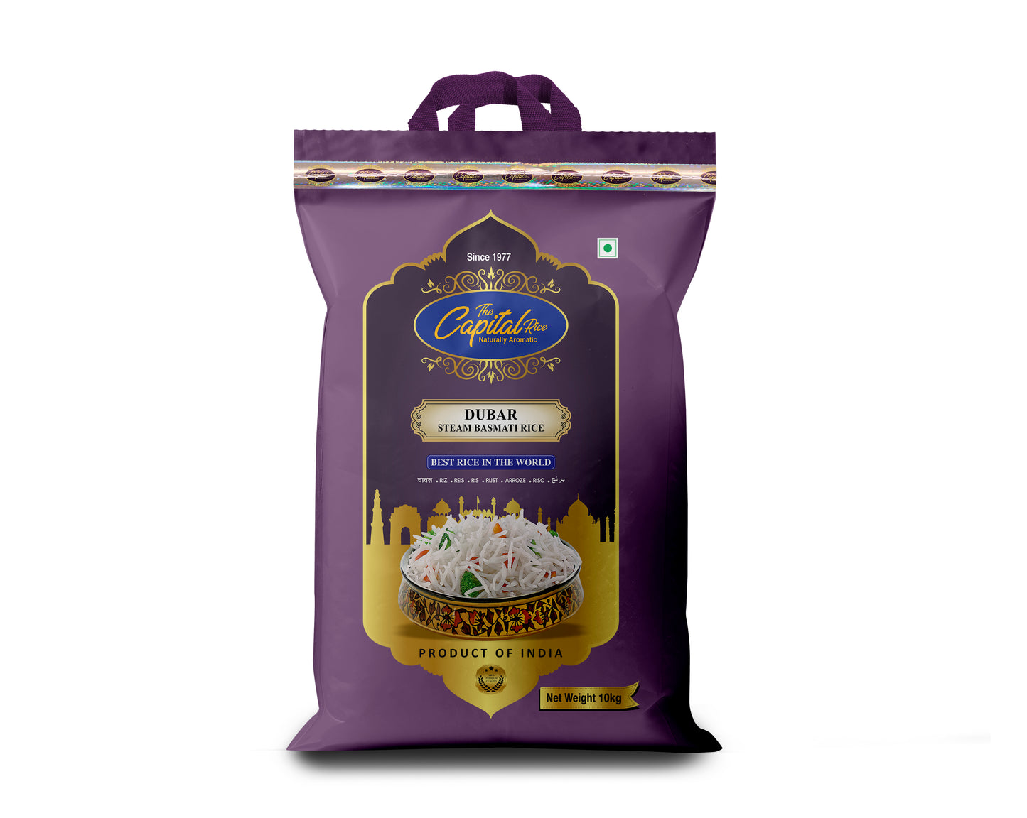 The Capital Rice Naturally Aromatic Steam Dubar Basmati Rice