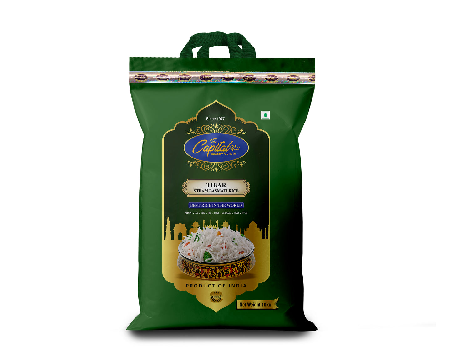 The Capital Rice Naturally Aromatic Steam Tibar Basmati Rice